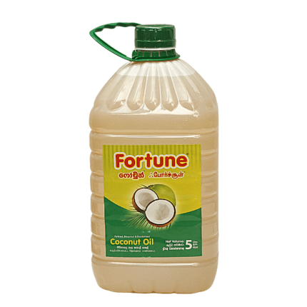 Fortune Coconut Oil 5 Litre Stock mart lanka