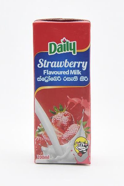 Daily Strawberry Flavoured Milk 180ml Stock Mart Lanka (pvt) ltd