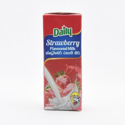 Daily Strawberry Flavoured Milk 180ml Stock Mart Lanka (pvt) ltd