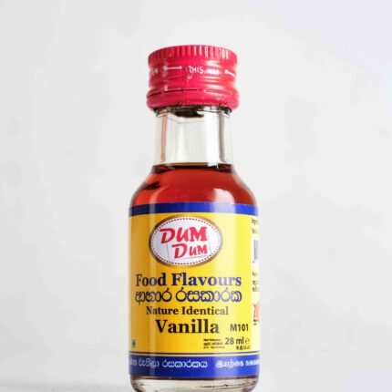 Dum Dum Vanilla Food Flavour 28ml Stock Mart Lanka (Pvt) Ltd