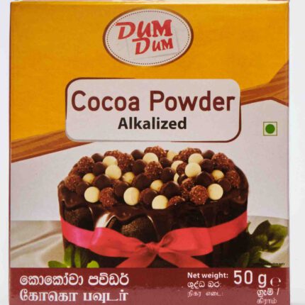 DumDum Cocoa Powder Alkalized 50g Stock Mart Lanka (Pvt) ltd