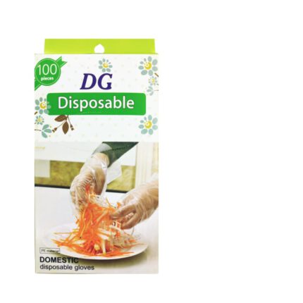 Disposable Transparent Gloves 100pcs Stock Mart Lanka