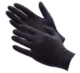 Disposable Black Gloves 10 pcs Stock Mart Lanka