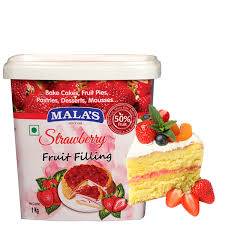 Malas Strawberry Fruit Filling 1kg Stock Mart Lanka (pvt) ltd