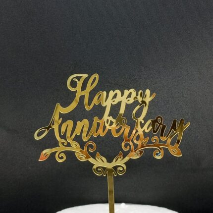 Happy Anniversary Acrylic Toper