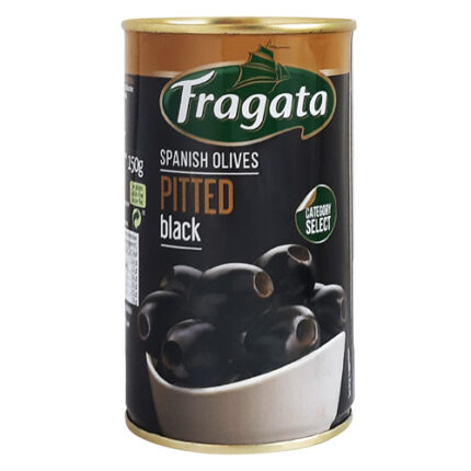 Fragata Spanish Olives Pitted Black