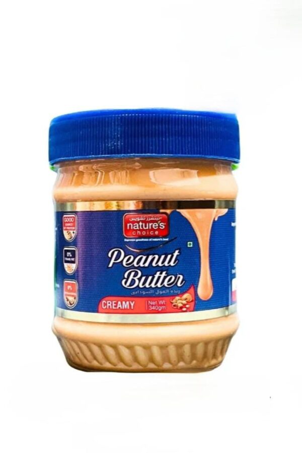 NATURE'S PEANUT BUTTER CREAMY 340G