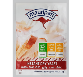 Mauripan Instant Dry Yeast 12g