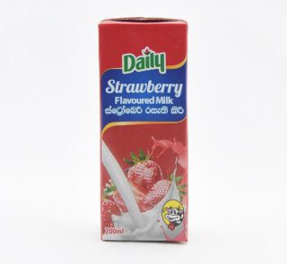 Daily Strawberry Flavoured Milk 180ml Stock Mart Lanka (pvt) ltd