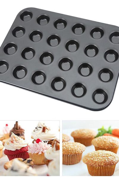 24 Hole Mini Cupcake Tray Stock Mart Lanka (pvt) ltd