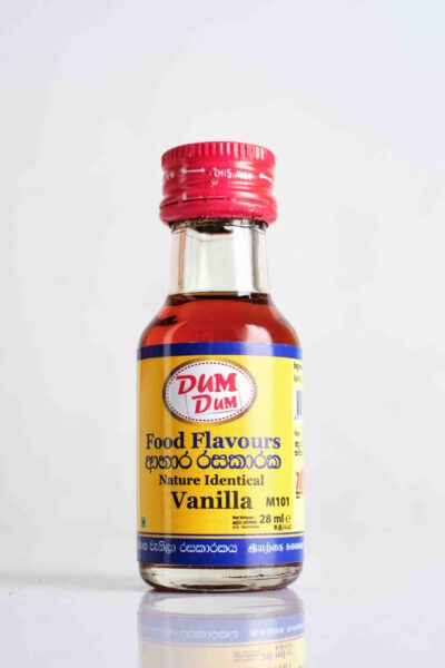Dum Dum Vanilla Food Flavour 28ml Stock Mart Lanka (Pvt) Ltd