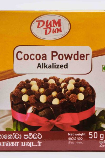 DumDum Cocoa Powder Alkalized 50g Stock Mart Lanka (Pvt) ltd