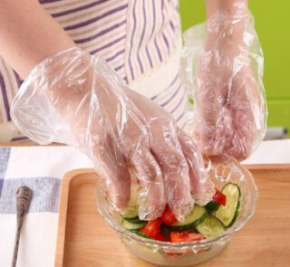 Disposable Transparent Gloves Each Stock Mart Lanka