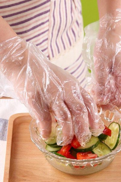 Disposable Transparent Gloves Each Stock Mart Lanka