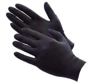 Disposable Black Gloves 10 pcs Stock Mart Lanka
