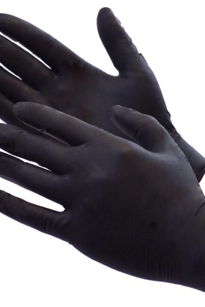 Disposable Black Gloves 10 pcs Stock Mart Lanka