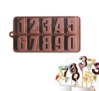 Number Chocolate Mold Stock Mart Lanka (pvt) ltd