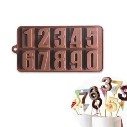 Number Chocolate Mold Stock Mart Lanka (pvt) ltd