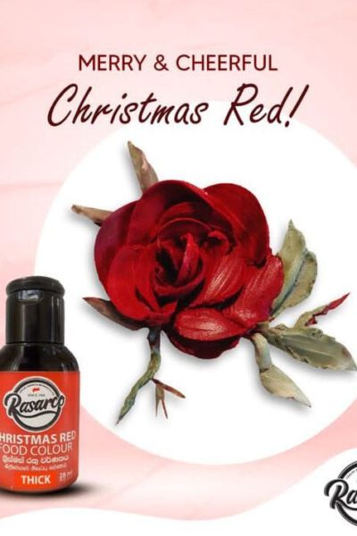 Rasarco Christmas Red Thick 28ml Stock Mart Lanka