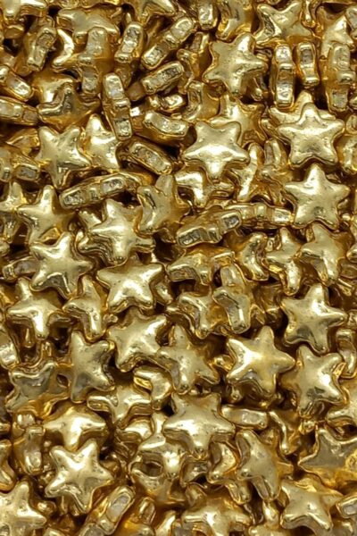 Metallic Gold Star Sprinkles 20g Stock Mart Lanka