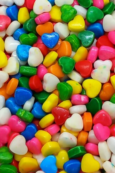 Multi Colour Heart Sprinkles 20g Stock Mart Lanka