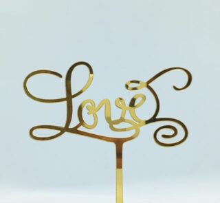 Love Acrylic Toper