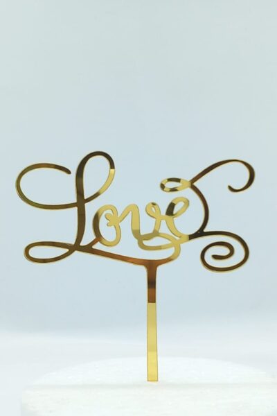 Love Acrylic Toper