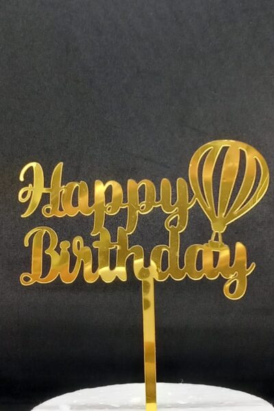 Happy Birthday Acrylic Toper