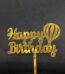 Happy Birthday Acrylic Toper