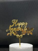 Happy Anniversary Acrylic Toper