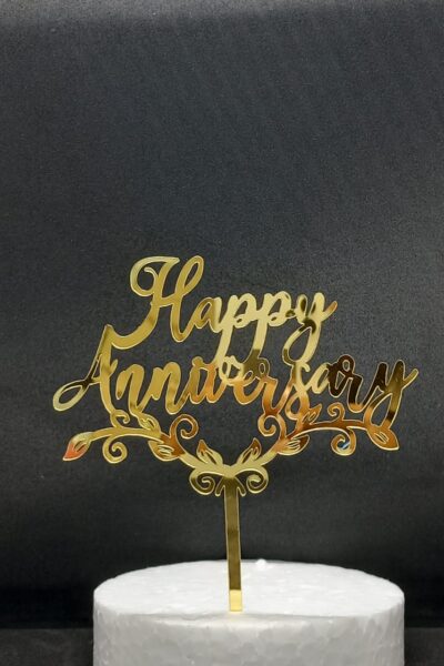 Happy Anniversary Acrylic Toper