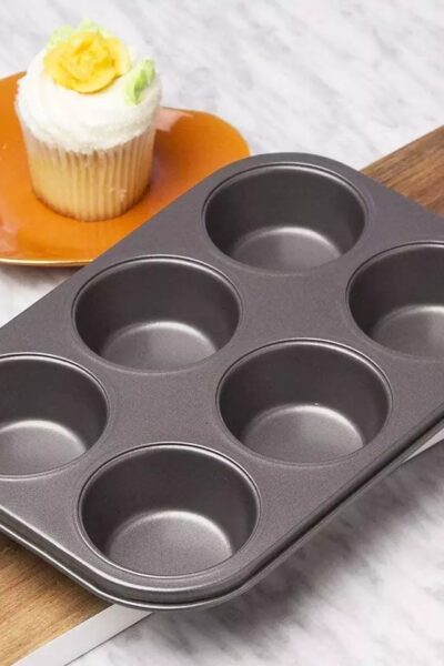 6 hole cupcake tray