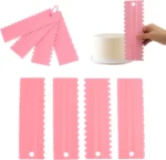 Tall Cake Scraper 4 Pcs