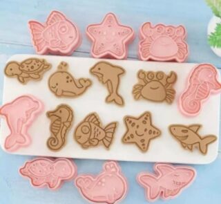 Ocean Theme Cookie Cutter