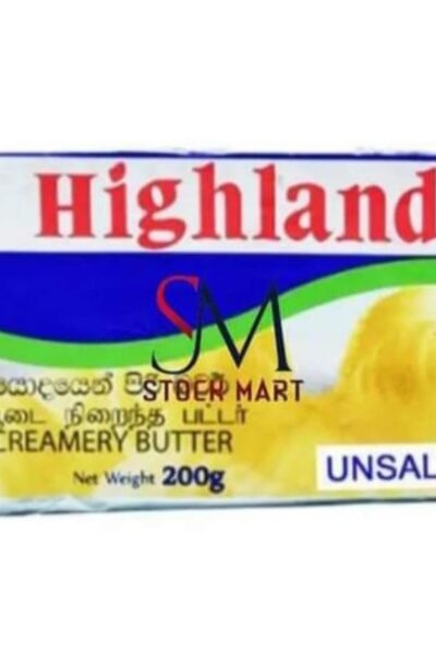 Highland Unsalted Butter 200g