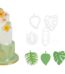 Tropical Leaf Cookie Cutter 4Pcs
