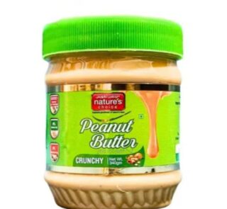 NATURE'S PEANUT BUTTER CRUNCHY 340G