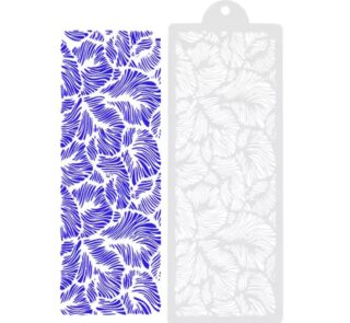 PEACOCK LACE STENCIL